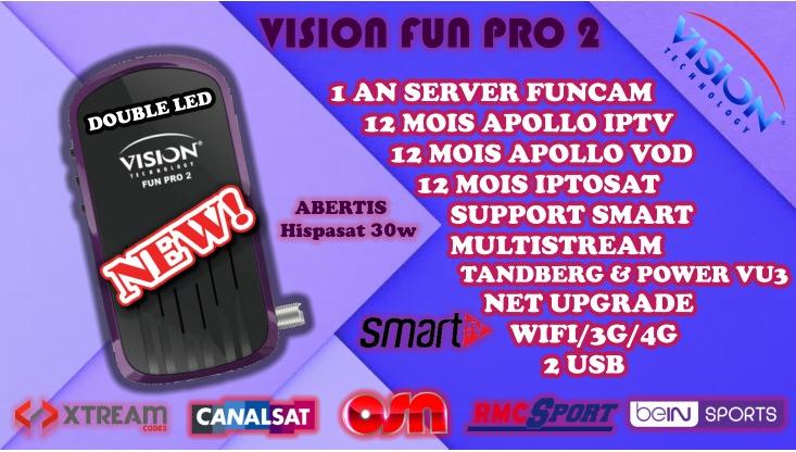 جديد جهاز VISION FUN PRO 2 بتاريخ 08/01/2020 969503823