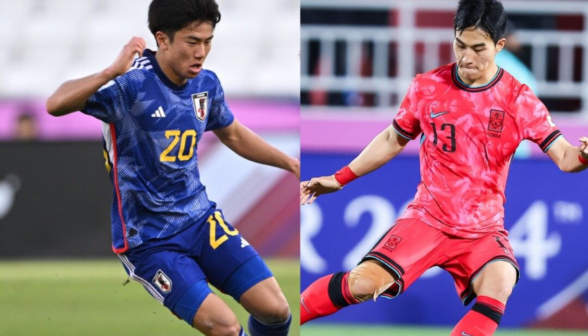 مباراة اليابان و كوريا الجنوبية بث مباشر في كأس آسيا تحت 23 سنة 22-4-2024