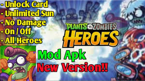 Plants vs Zombies Heroes Mod Apk [Unlimited Sun Money] 2